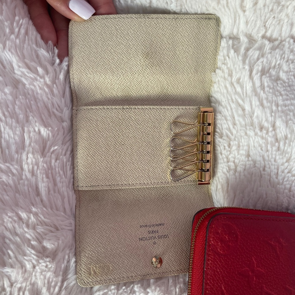 Louis Vuitton key wallet